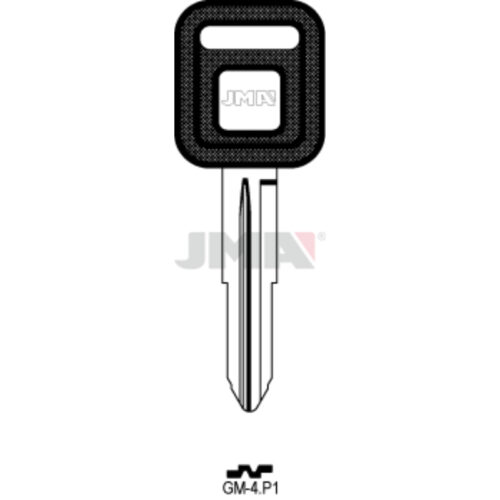 Chei Otel Plastic Negru GM-4.P1